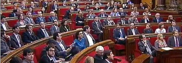 Pleno Parlament Catalunya