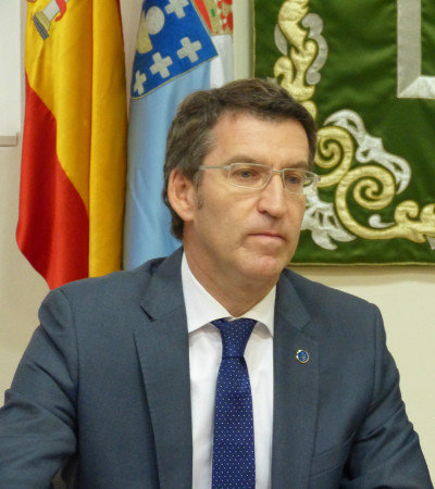 Alberto Núñez Feijóo, presidente da Xunta de Galiza