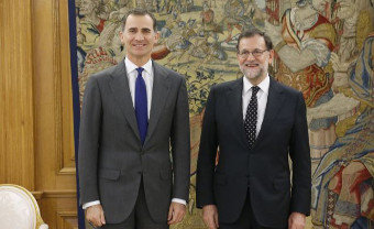 Rajoy e Felipe VI