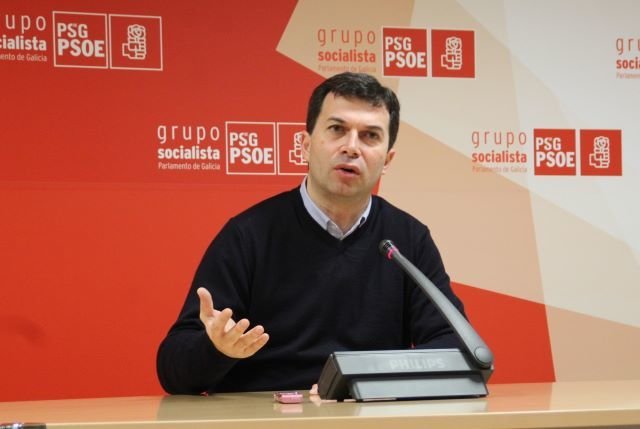 Gonzalo Caballero no Parlamento da Galiza (Europa Press) 