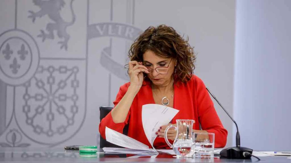 A ministra de Facenda, María Jesús Montero (Foto: Europa Press).