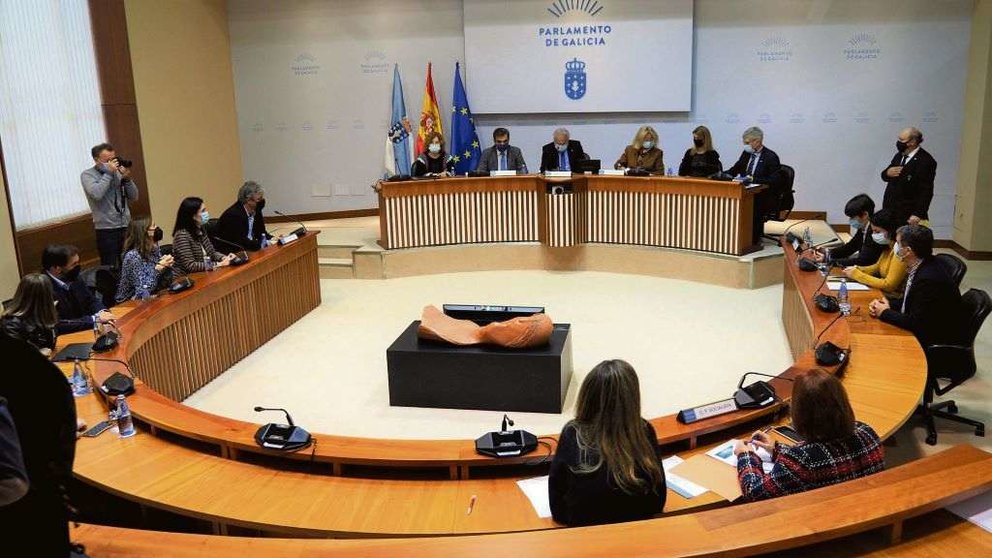 Sesión de constitución da comisión parlamentaria sobre financiamento. (Foto: Europa Press)ç