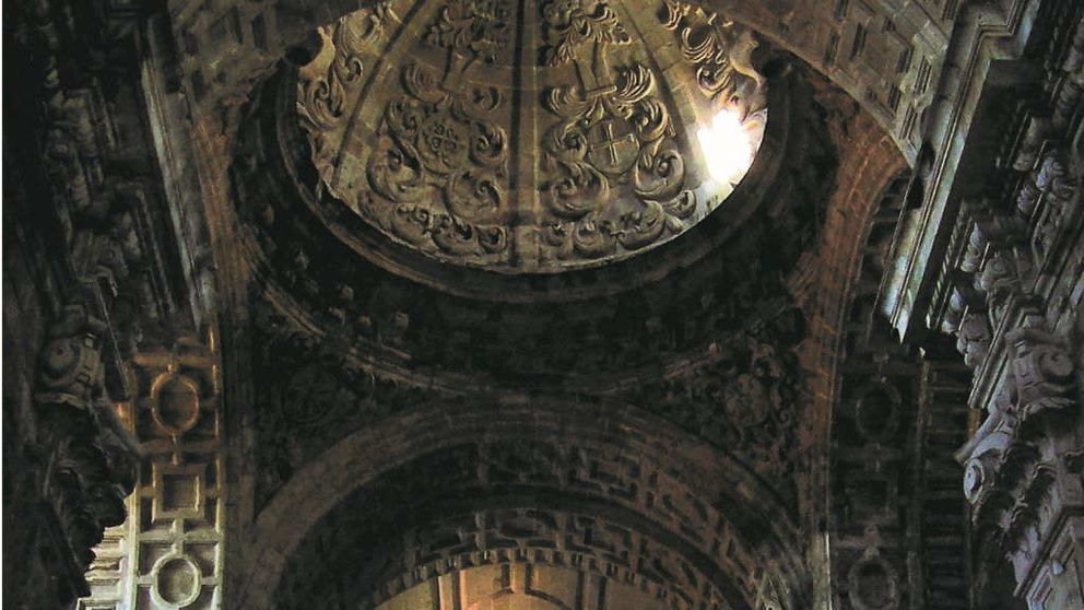 Interior do mosteiro de Sobrado dos Monxes. (Foto: Amaianos)