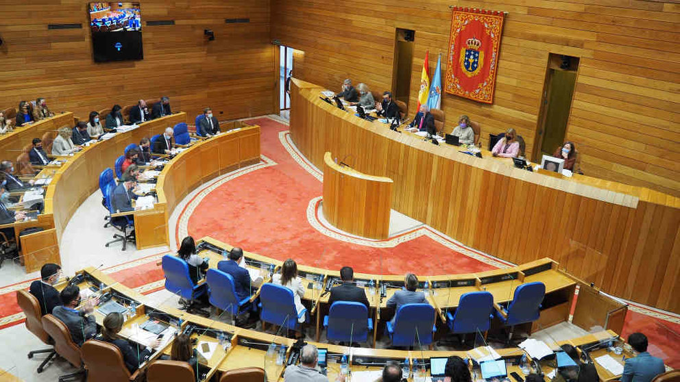Parlamento da Galiza nunha imaxe de arquivo. (Foto: Parlamento)