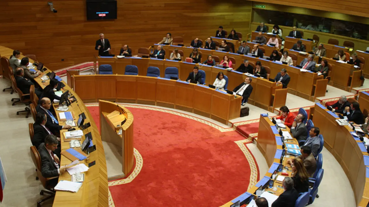 Imaxe do Parlamento de Galicia. 