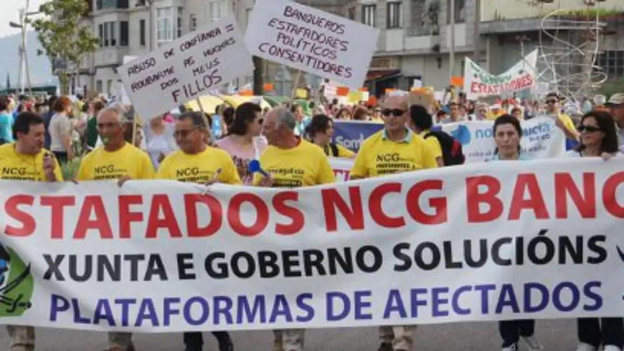 Manifestaci&oacute;n de afectad@s polas preferentes