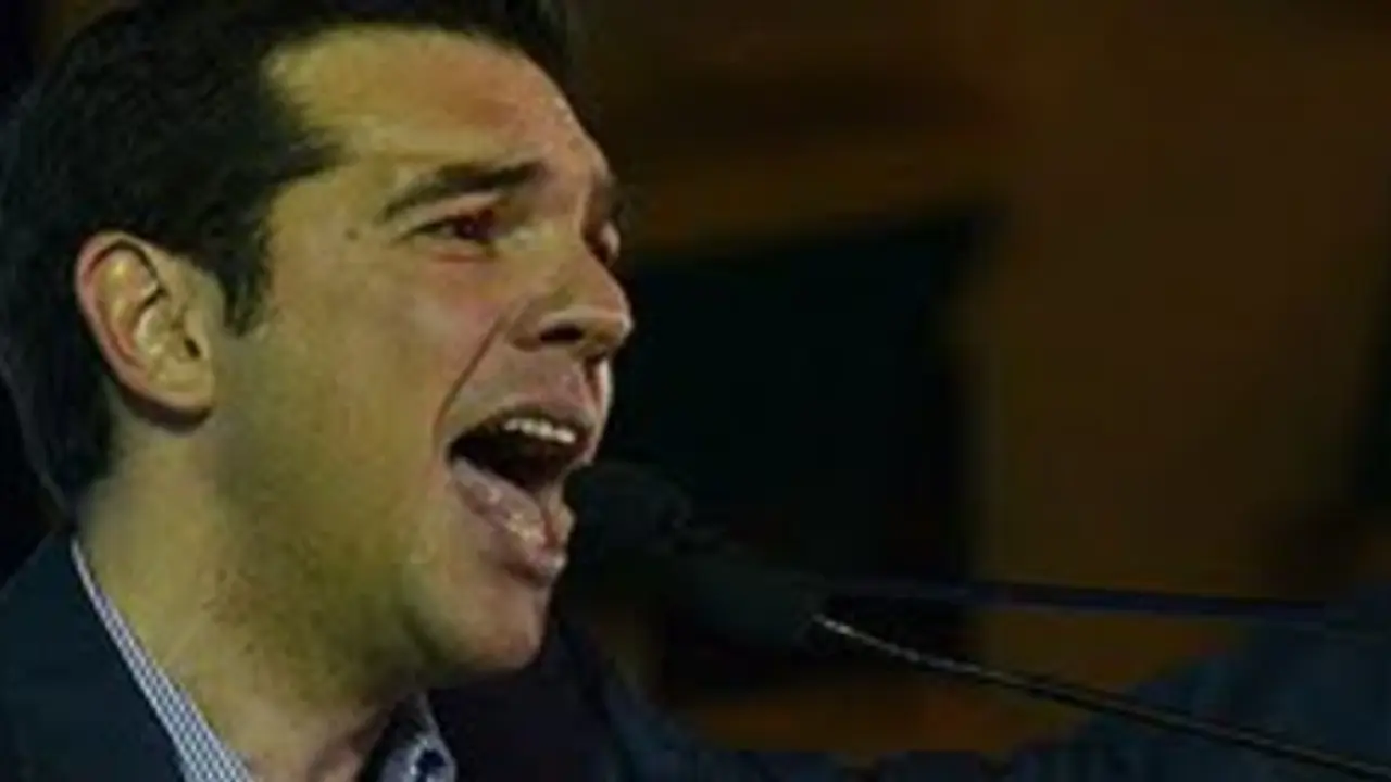 Alexis Tsipras, l&iacute;der de Syriza.