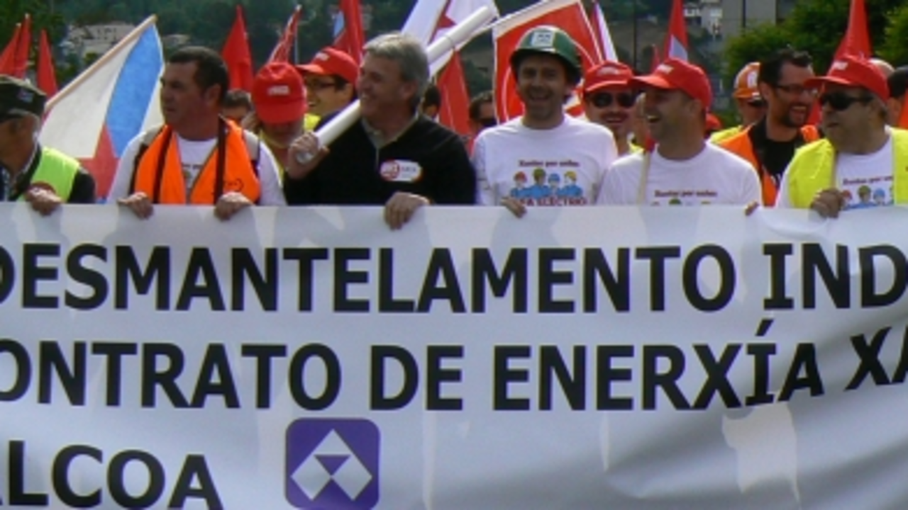 manifestaci&oacute;n de alcoa
