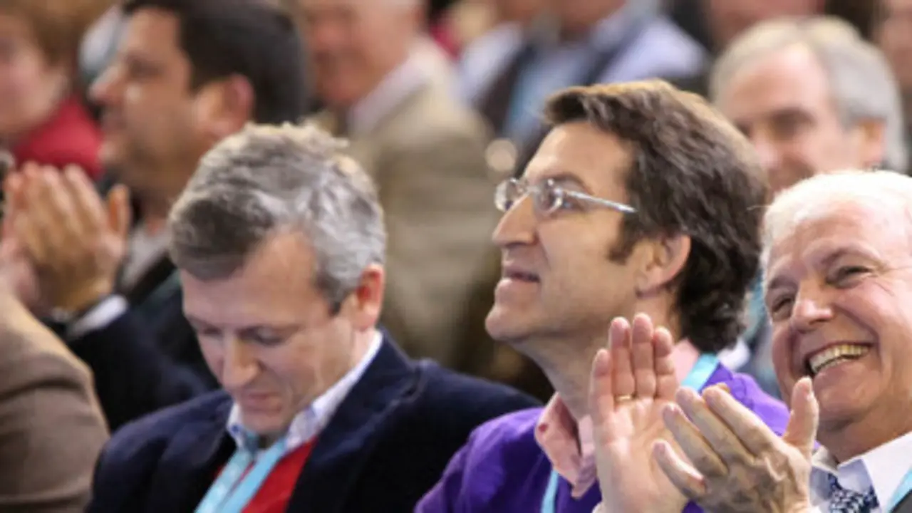 Baltar e Feij&oacute;o no Congreso de Ourense
