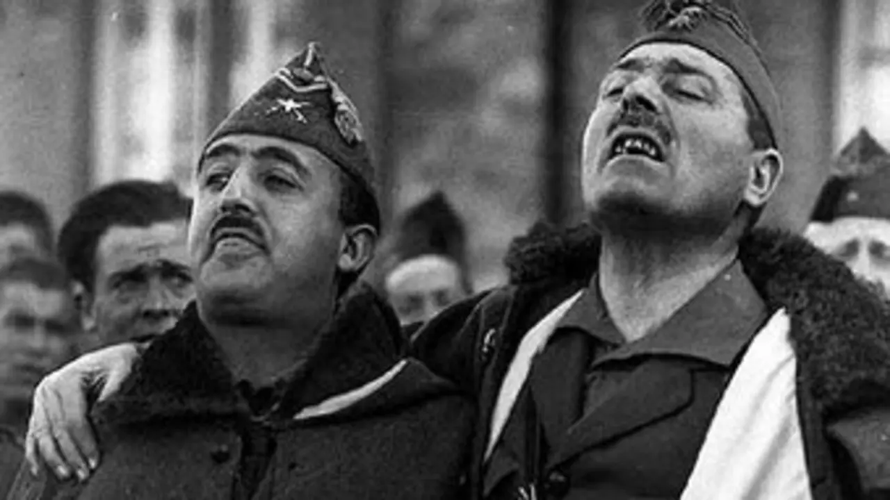 Franco e Mill&aacute;n Astray
