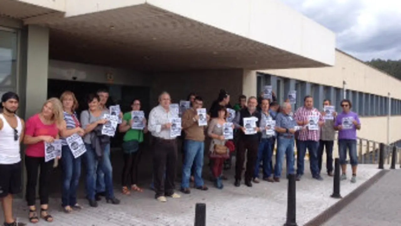 Concentraci&oacute;n no Hospital da Costa 