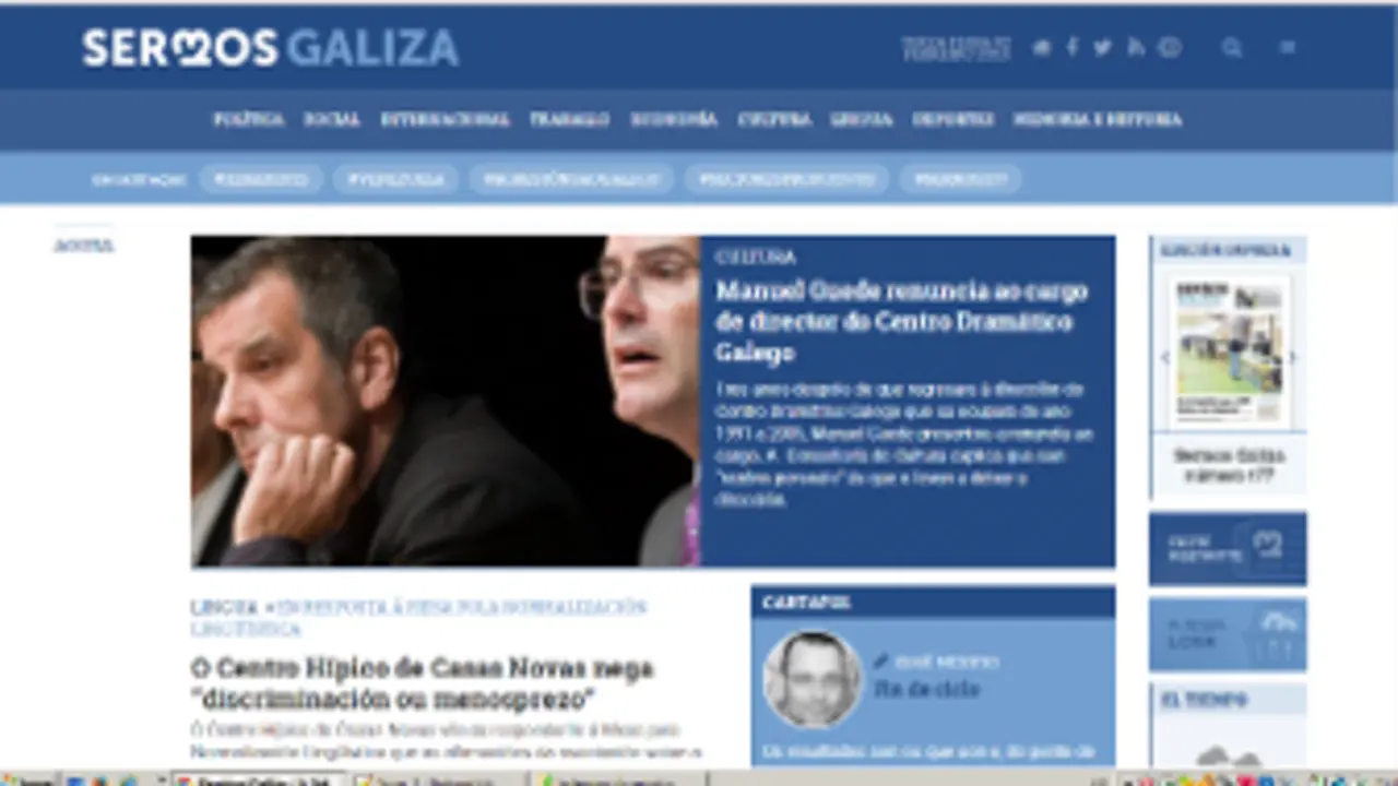 captura de pantalla novo Sermos