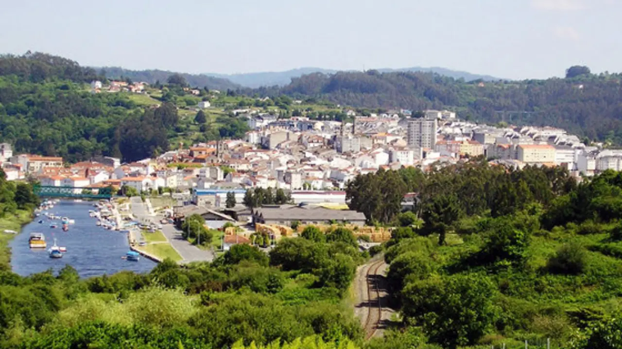 Galiza betanzos xeograf&iacute;a vila cidade territorio