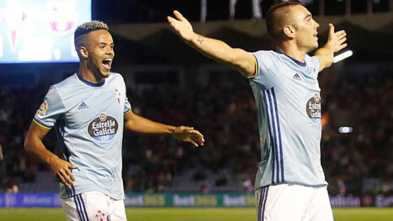 Celta Bar&ccedil;a Iago Aspas