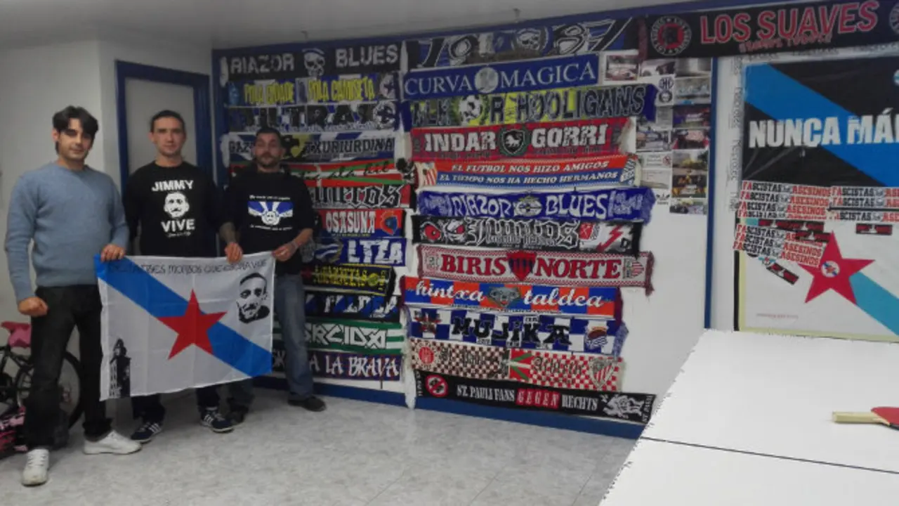 Membros da Asociaci&oacute;n Jimmy Sempre con N&oacute;s