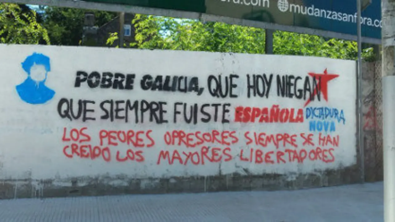 mural atacado rosal&iacute;a pontevedra