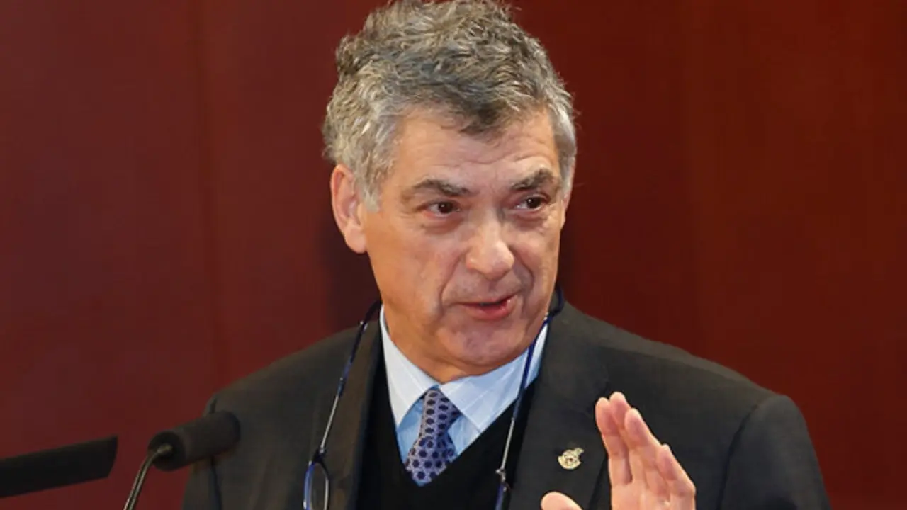 &Aacute;ngel Mar&iacute;a Villar, presidente da Real Federaci&oacute;n de F&uacute;tbol Espa&ntilde;ola