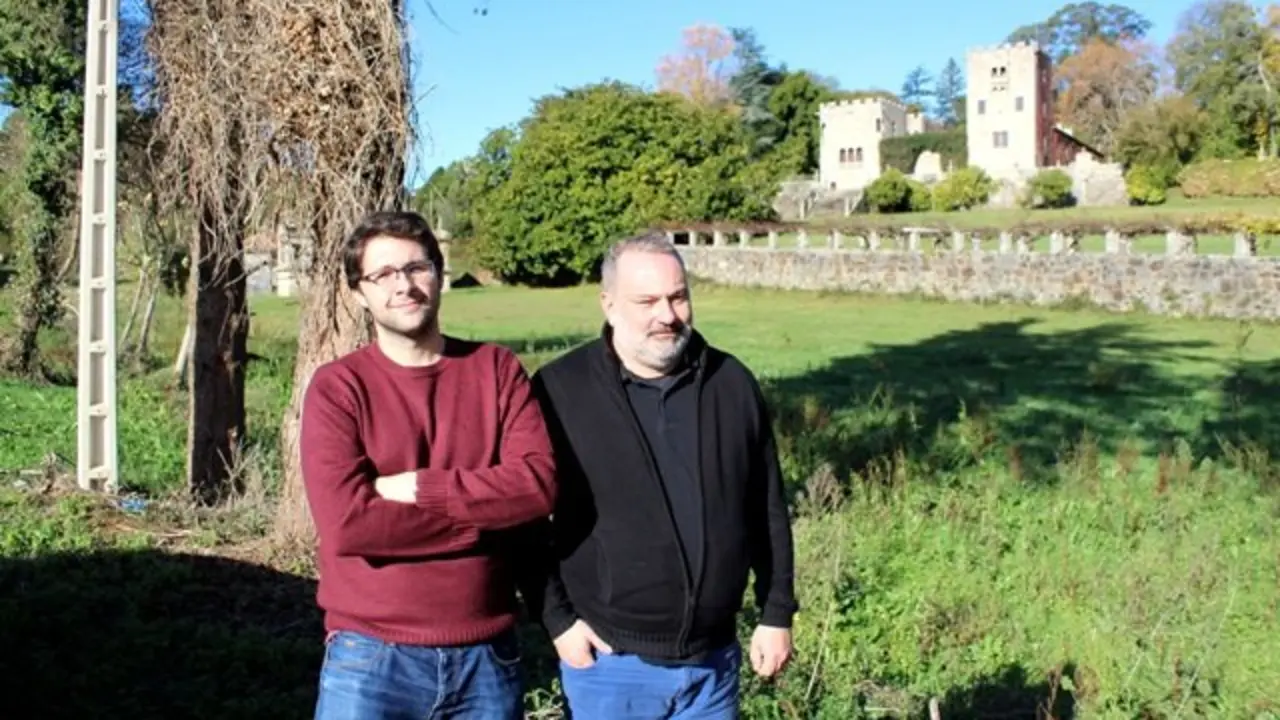 Manuel P&eacute;rez e Carlos Bab&iacute;o en Meir&aacute;s([Imaxe: Erik Doba&ntilde;o).