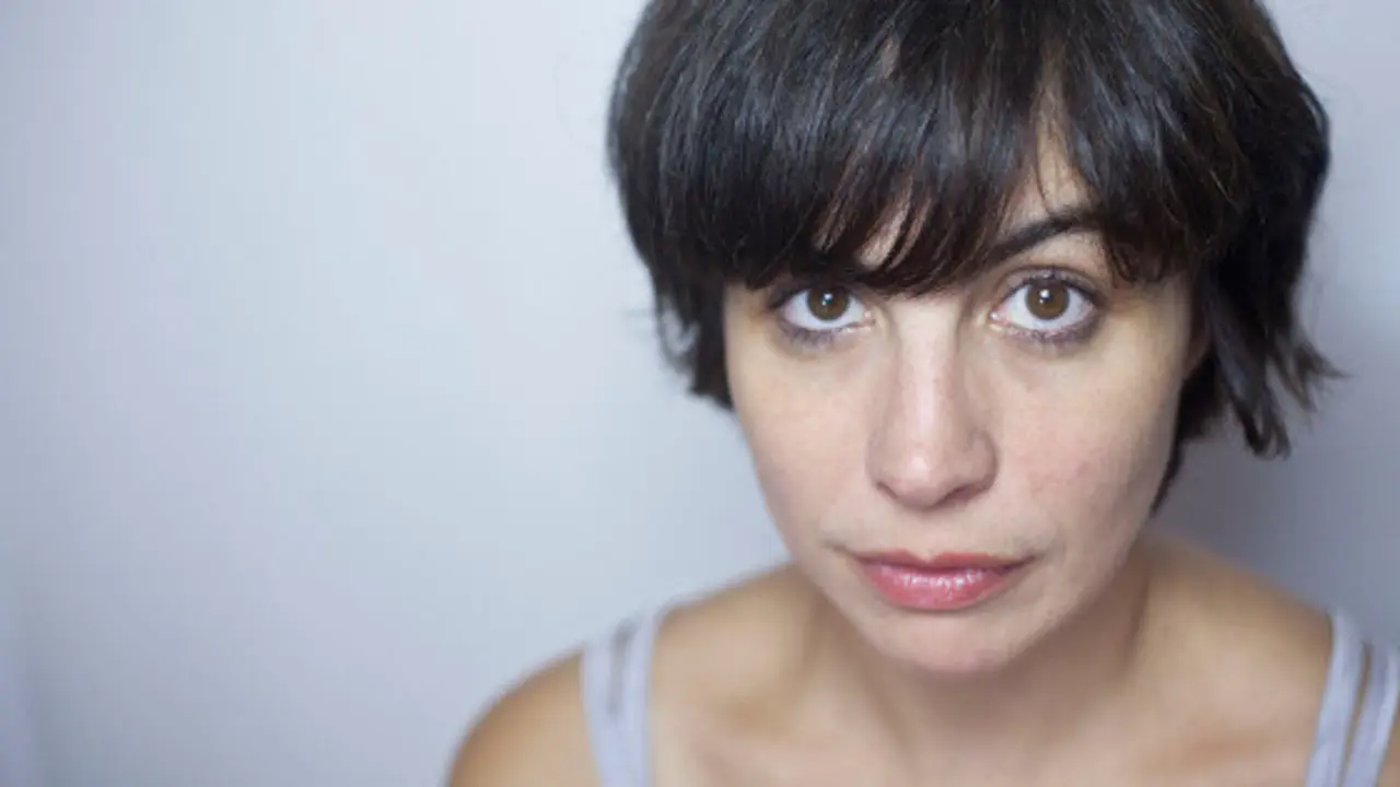 Iria Pinheiro &eacute; unha das autoras escollidas para esta presentaci&oacute;n (Foto: Olaia Send&oacute;n)