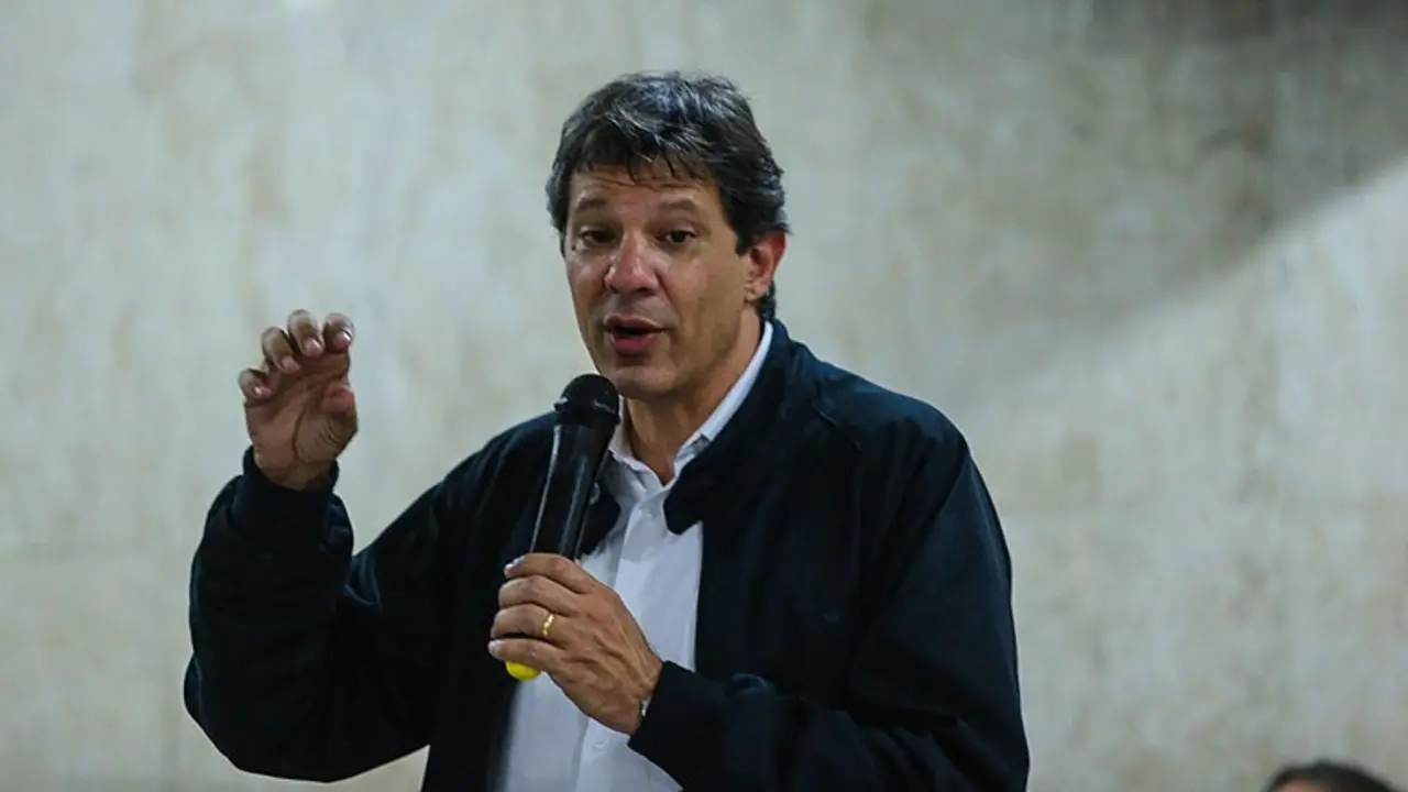 Fernando Haddad, candidato do PT nas elei&ccedil;&otilde;es de Brasil 2018