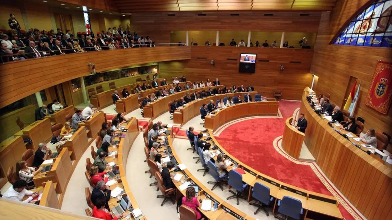 Debate do estado da naci&oacute;n. Parlamento de Galiza.