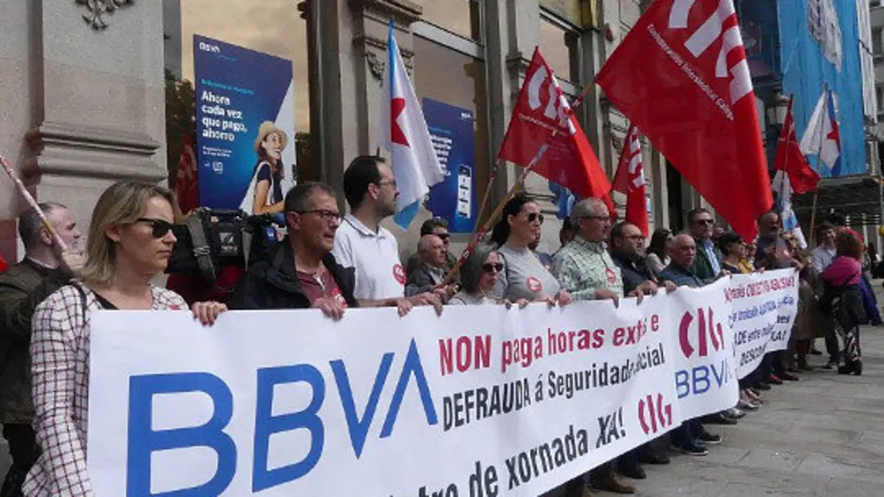 bbva sindicatos concentraci&oacute;n