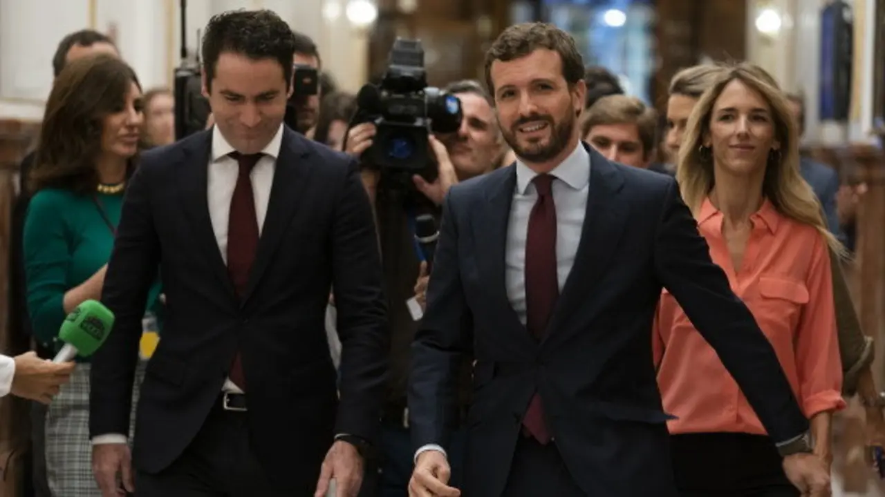 [Imaxe: pp.es] Garc&iacute;a Egea, Casado e &Aacute;lvarez de Toledo.