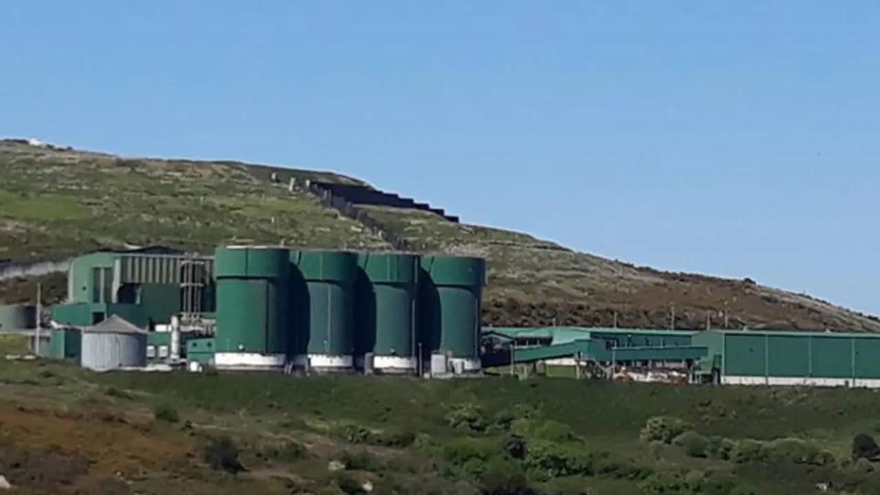 Planta de residuos de Nosti&aacute;n, na Coru&ntilde;a. (Foto: N&oacute;s Diario)