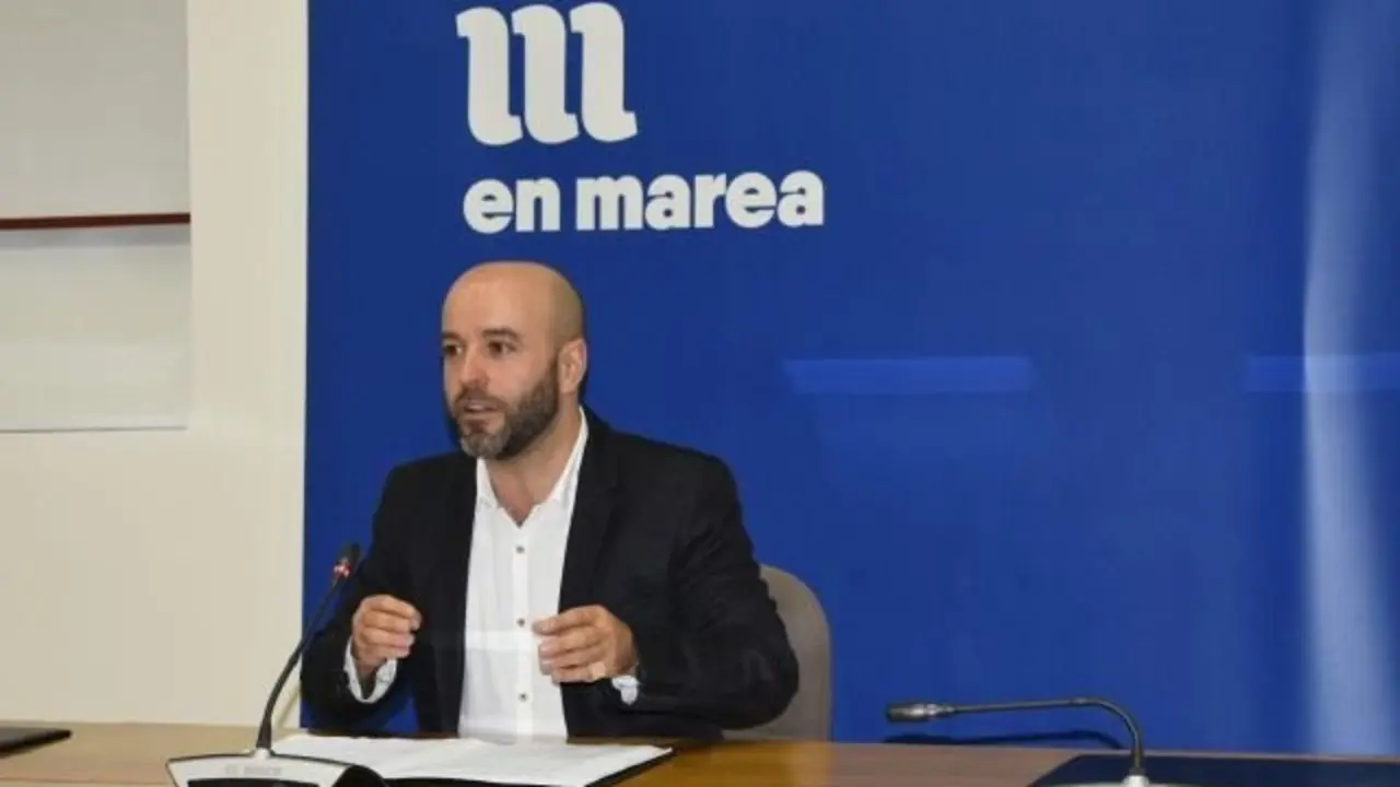 Lu&iacute;s Villares no Parlamento da Galiza (Europa Press)