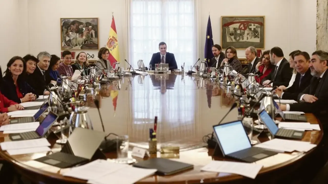 Reuni&oacute;n do Consello de Ministras do Goberno do Estado (Europa Press).