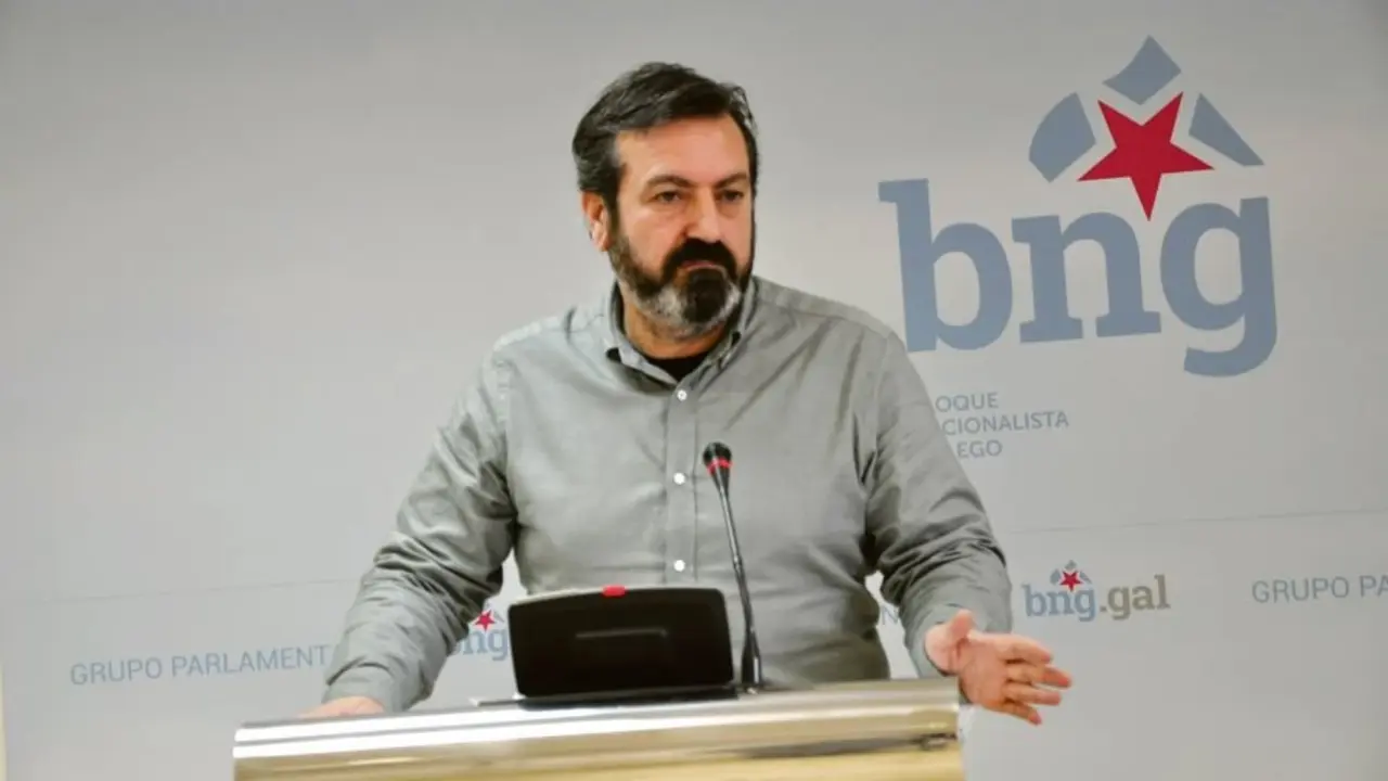 O deputado do BNG no Parlamento galego Lu&iacute;s Bar&aacute; (N&oacute;s Diario).