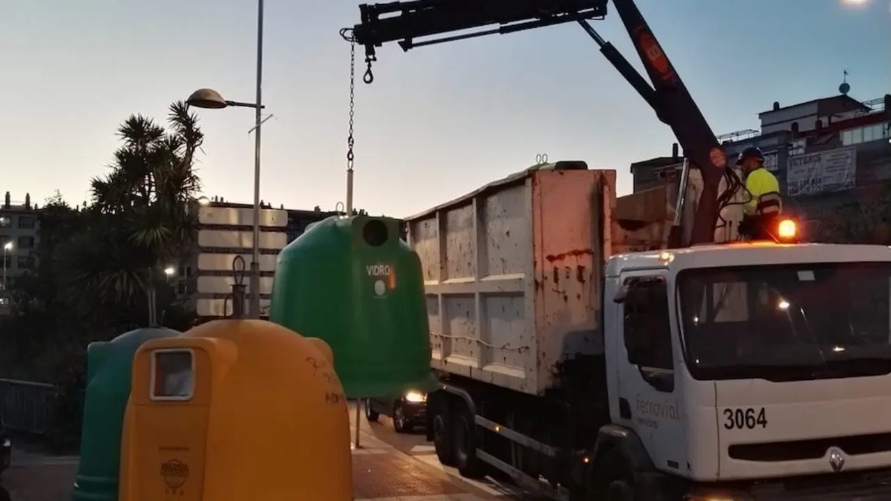 Recollida selectiva de residuos en Pontevedra (Foto: pontevedra.gal)