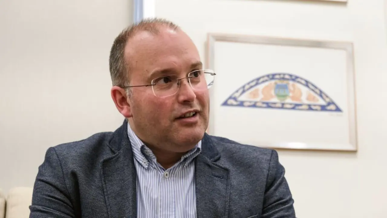O secretario xeral do PP galego, Miguel Tellado (Arxina).