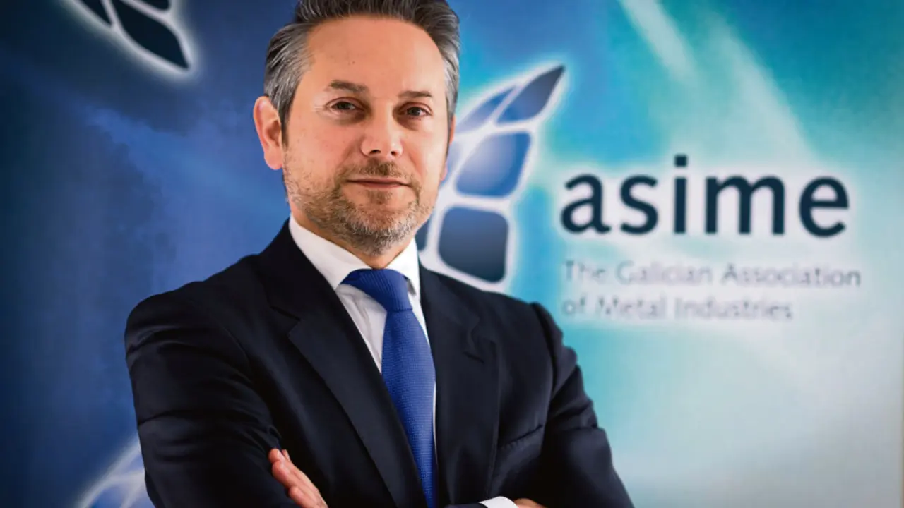 Enrique Mall&oacute;n, secretario xeral de Asime (Asime)