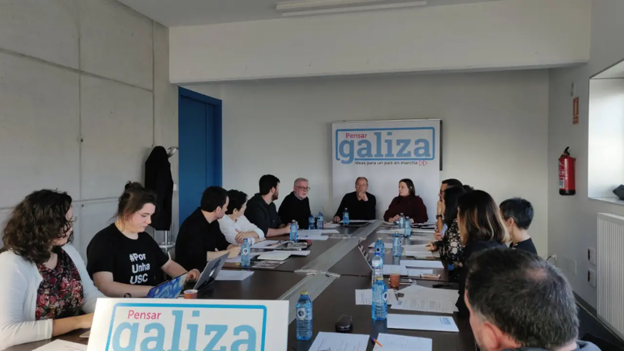 A primeira xornada 'Pensa Galiza' (Europa Press)