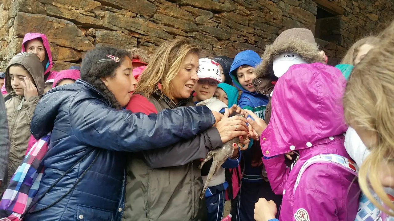 Beatriz Mato nunha imaxe no Invernadoiro durante a s&uacute;a etapa de conselleira de Medio Ambiente (Xunta)