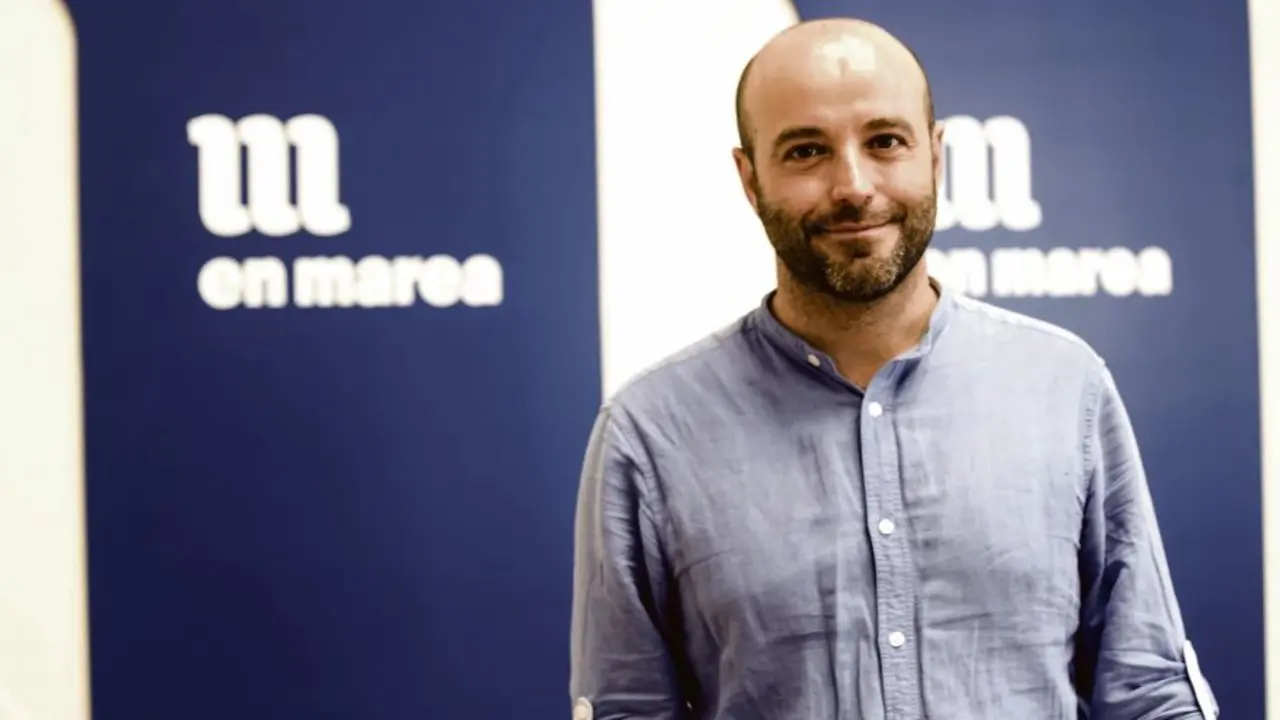O portavoz de En Marea, Lu&iacute;s Villares (N&oacute;s Diario).