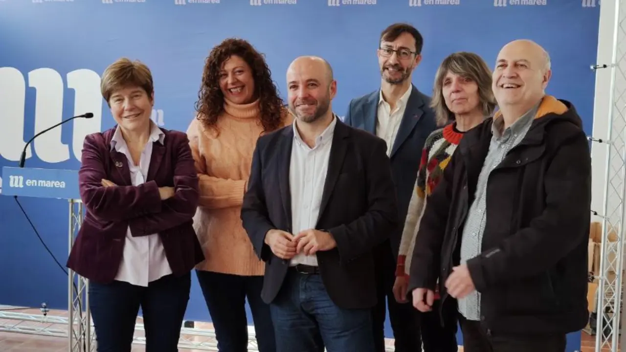 Maril&oacute; Candedo, Ana Seixas, Lu&iacute;s Villares, Francisco Manrique, Peque Gonz&aacute;lez e Francisco Casal (N&oacute;s Diario). 