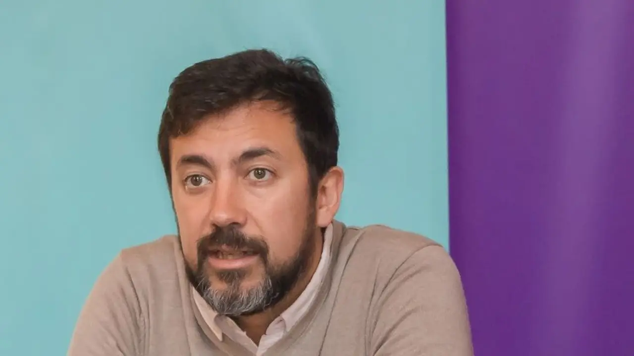 O voceiro de Galicia en Com&uacute;n-Anova Mareas, Ant&oacute;n G&oacute;mez-Reino (Imaxe: N&oacute;s Diario)