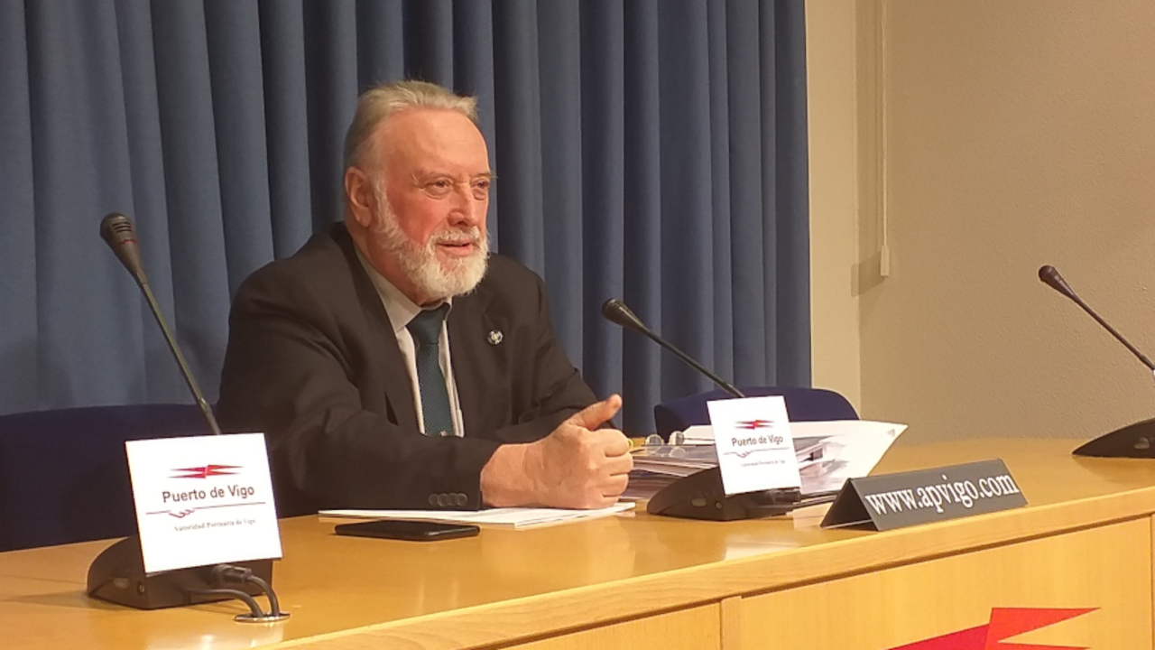 Henrique L&oacute;pez Veiga, presidente da Autoridade Portuaria de Vigo (Europa Press).