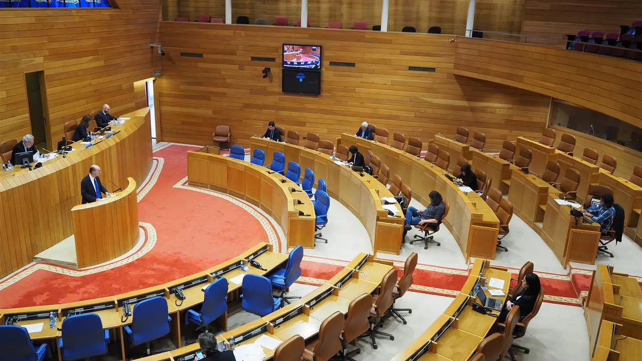 &Uacute;ltima reuni&oacute;n da Deputaci&oacute;n Permanente (Parlamento).