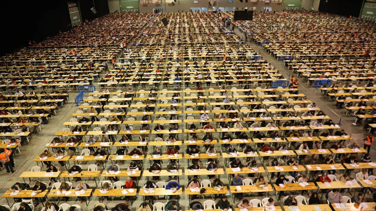 Exames de oposici&oacute;n. (Foto: Europa Press)