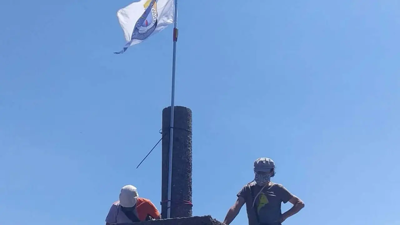 Acto da federaci&oacute;n Galiza Cultura no Pico Sacro (Raquel L&oacute;pez)