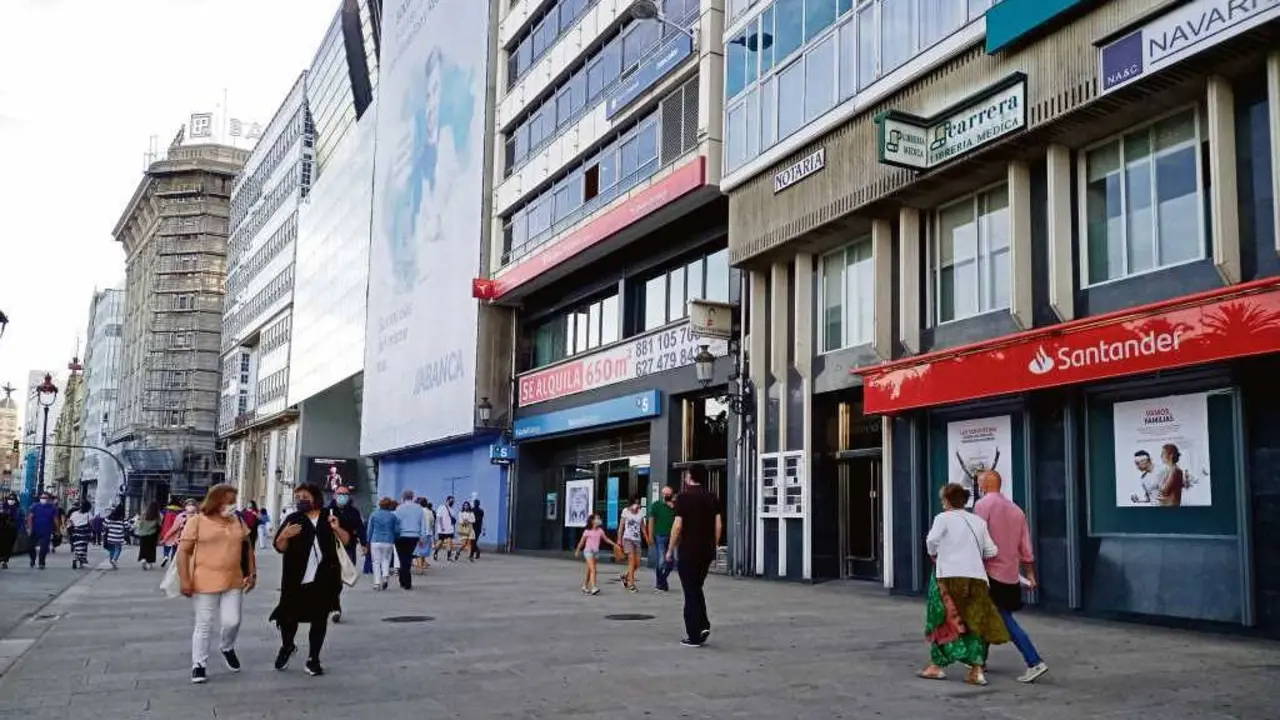 Entidades bancarias nos cant&oacute;ns da Coru&ntilde;a (Xo&aacute;n Roberes)