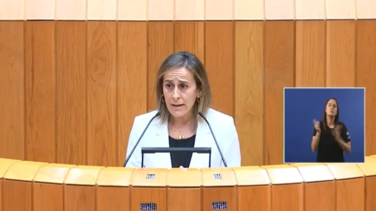 A conselleira de Infraestruturas e Mobilidade, Ethel V&aacute;zquez (N&oacute;s Diario)