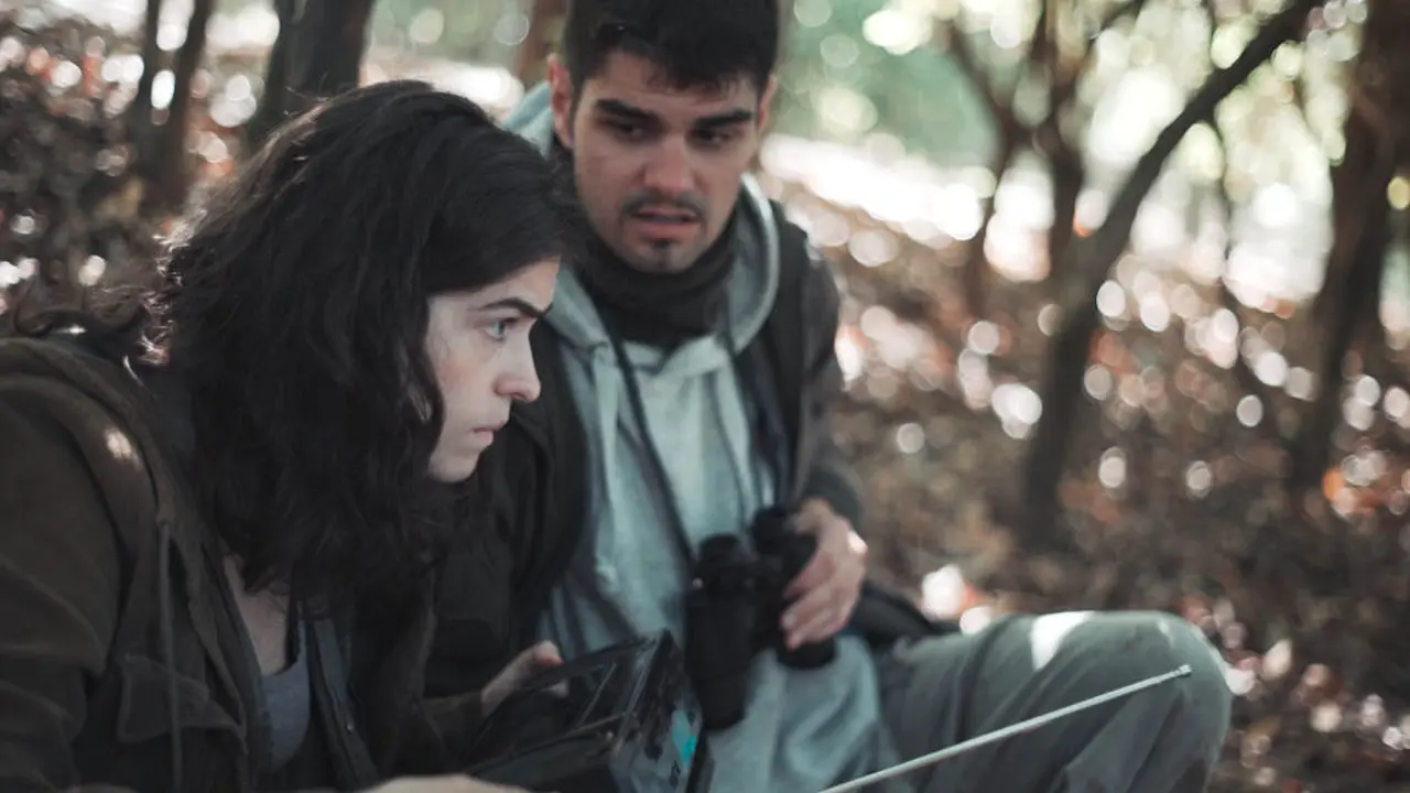 L&iacute;a e Fiz, dous dos protagonistas de 'Amnesia 3.0'