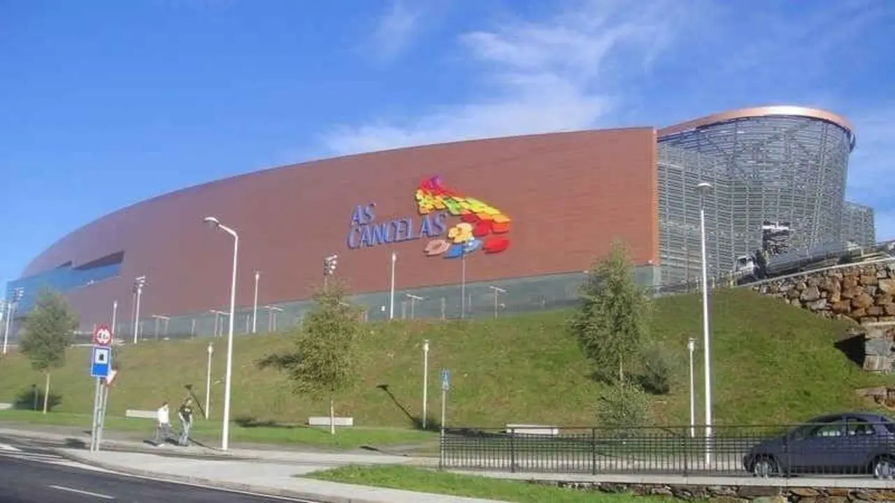 Centro Comercias As Cancelas, en Compostela. (As Cancelas)