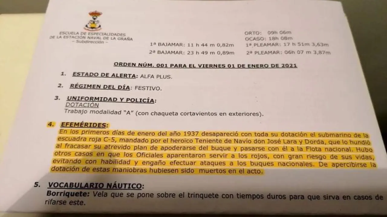 Imaxe do documento do que alerta o deputado N&eacute;stor Rego. (Foto: BNG)