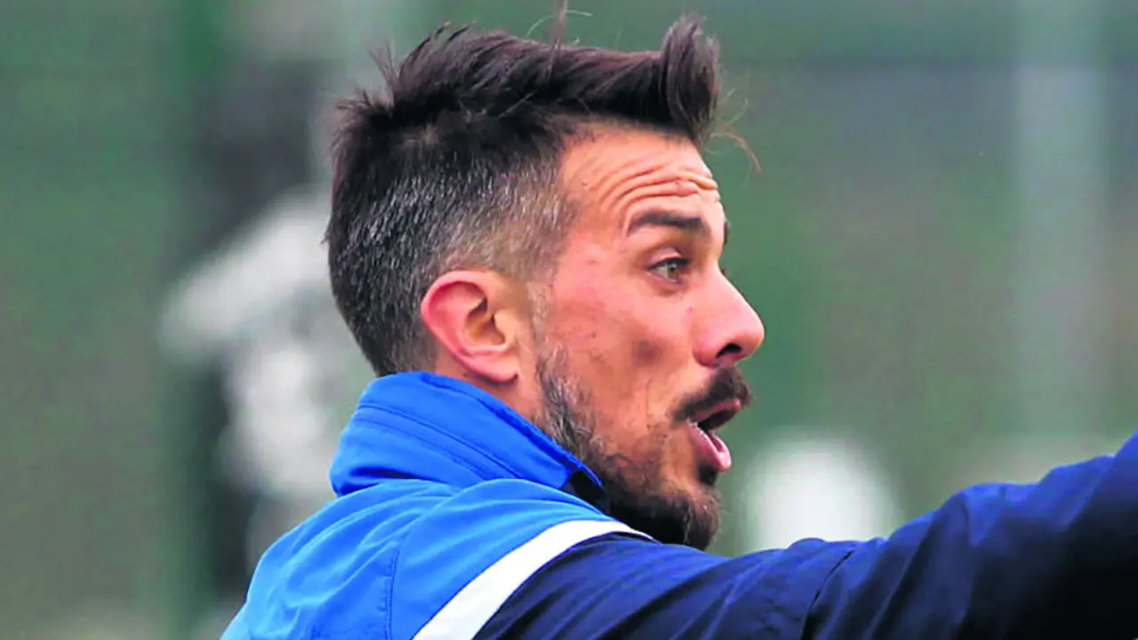 A intensidade foi a caracter&iacute;stica principal dos primeiros adestramentos dirixidos por Rub&eacute;n de la Barrera. (Foto: RC Deportivo).