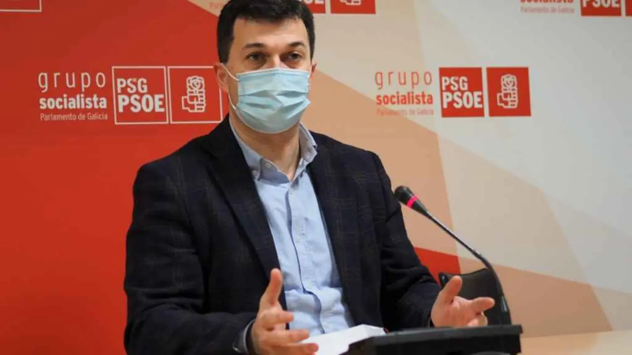 O secretario xeral do PSdeG, Gonzalo Caballero